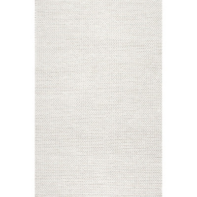 NuLoom Hand Woven Chunky Cable 6' x 9' Area Rug | Ashley Homestore