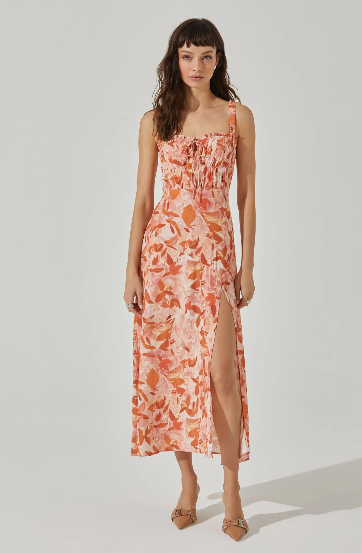Elsie Floral Midi Dress | ASTR The Label (US)