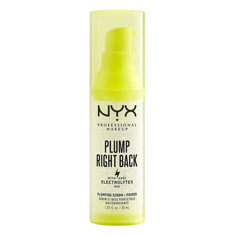 NYX PROFESSIONAL MAKEUP Plump Right Back Plumping Serum & Primer, With Hyaluronic Acid | Amazon (US)