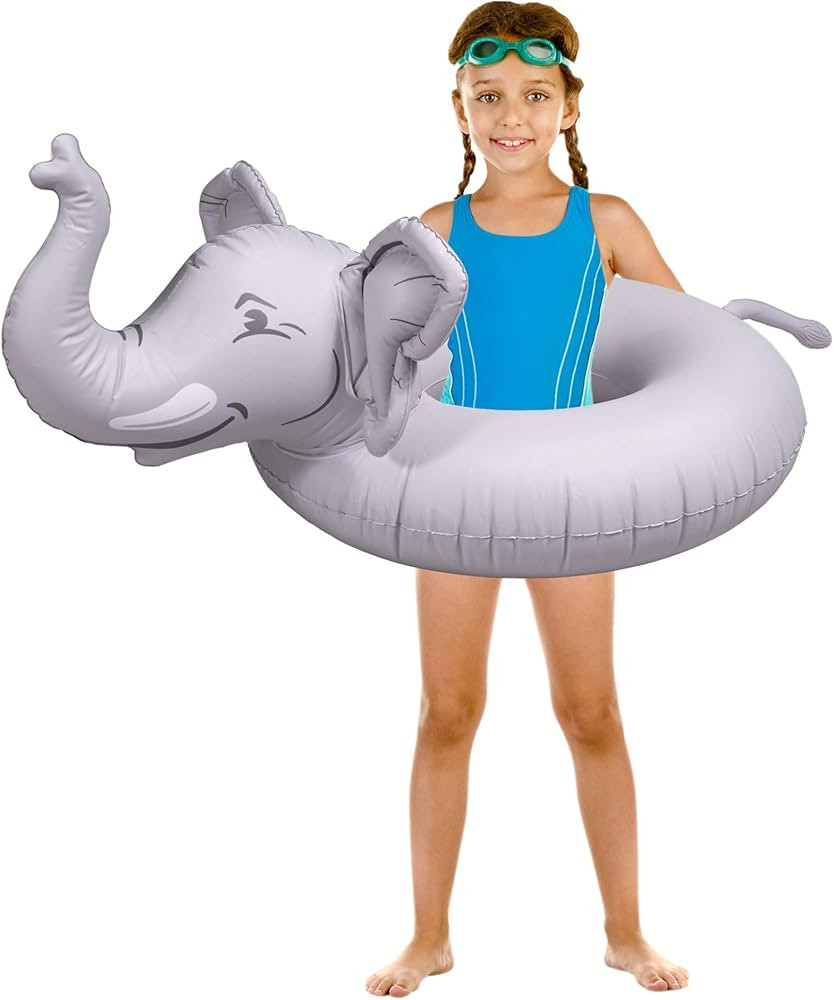 GoFloats Elephant Pool Float Party Tube - Inflatable Rafts for Adults & Kids | Amazon (US)