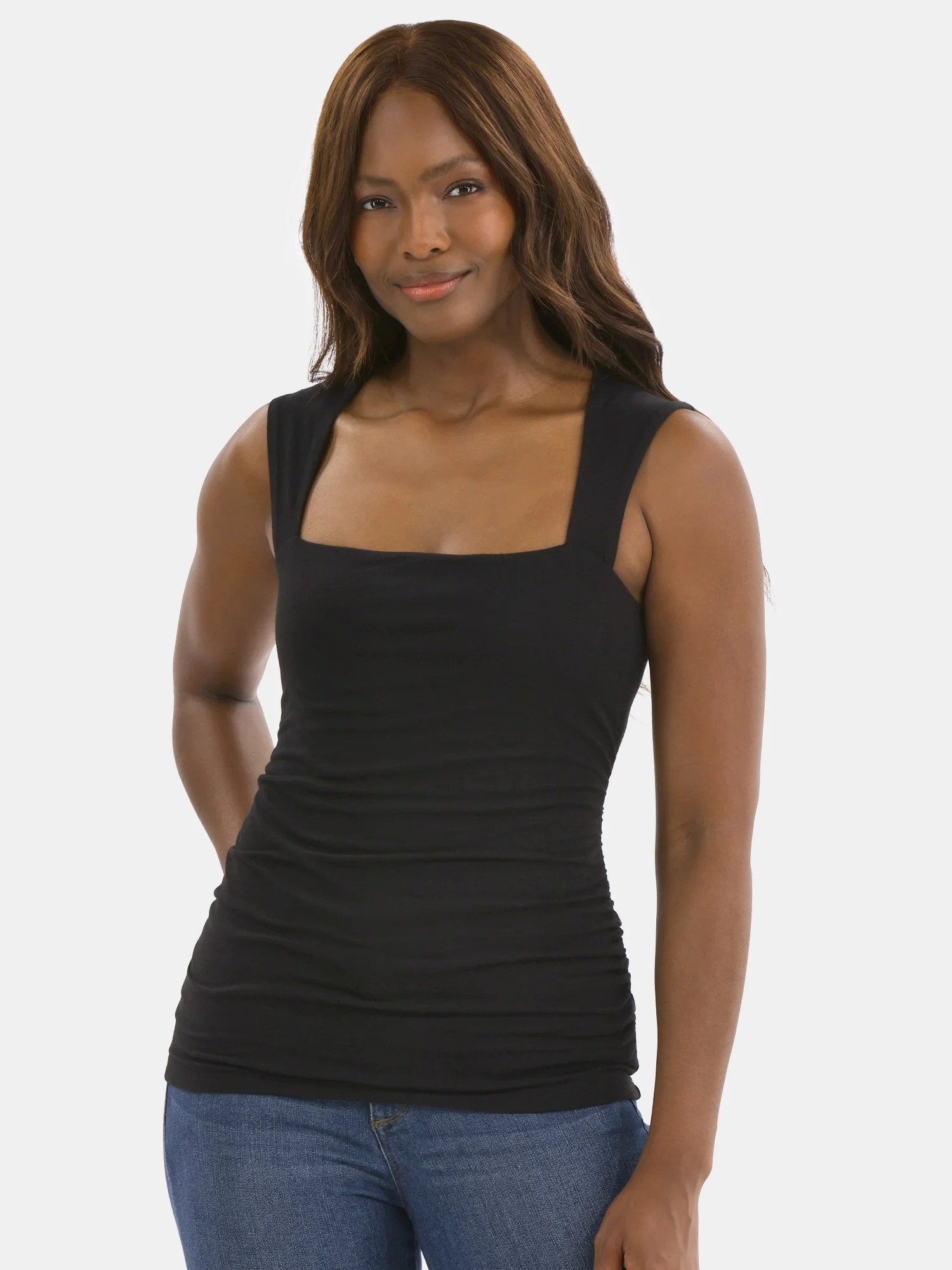 Time and Tru Date Night Top, Size XS-XXXL - Walmart.com | Walmart (US)