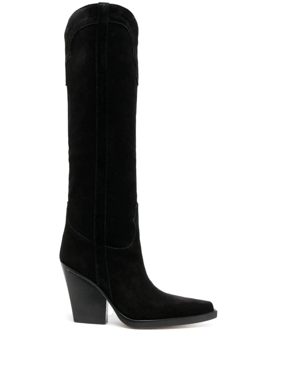 PARIS TEXAS BOOTS BLACK | Baltini
