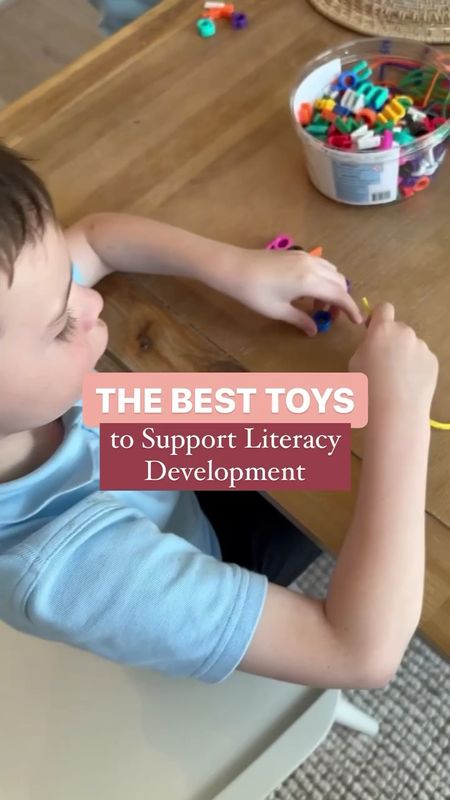 Our top toy picks to support your child’s literacy development! 🧩🔠 #kidstoys #toys 

#LTKkids
