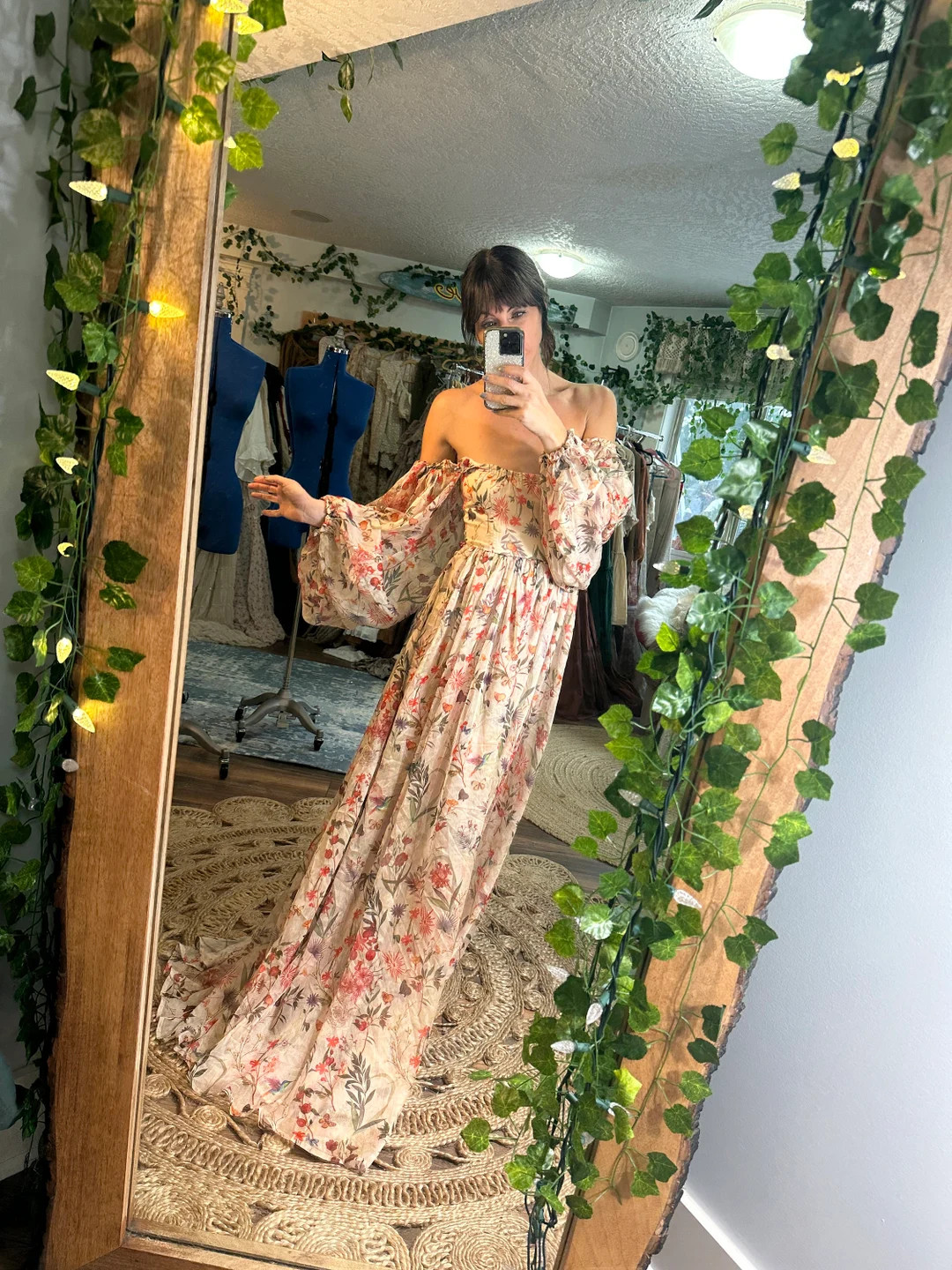 Ready to Ship Butterfly Floral Chiffon Oh Lover - Etsy | Etsy (US)