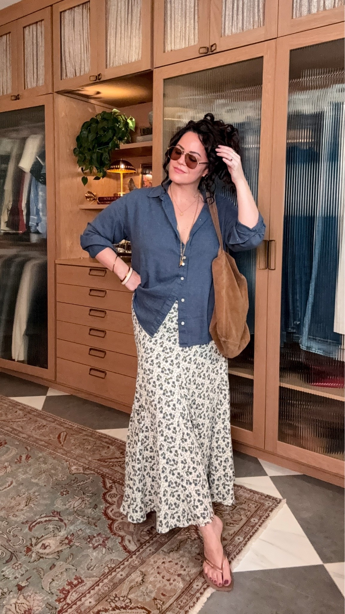 Lunch with the girls outfit inspo! I love styling denim fun ways during the summer☺️

#LTKootd #LTKMidsize #LTKSeasonal