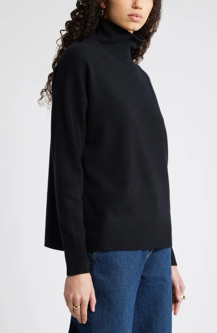 Oversize Cashmere Turtleneck Sweater | Nordstrom
