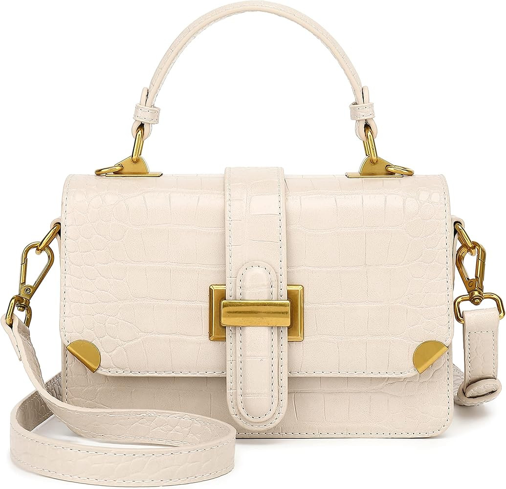 LL LOPPOP Small Classy Crossbody Purse,Top Handle Handbags for Women,Satchel Bags with Handle | Amazon (US)