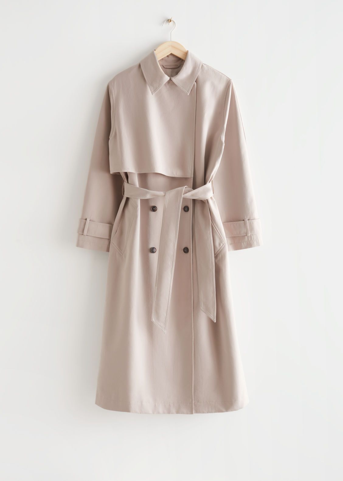 Oversized Trench Coat - Brown | & Other Stories (EU + UK)