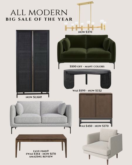 @AllModern Big Sale of the Year is here! Up to 70% off and free shipping on tons of styles! Sale ends 5/6. I’m rounding up a ton of beautiful finds on sale. So make sure to check out my LTK shop for tons of awesome deals!

Modern furniture. Modern bed platform. Modern sectional. Modern coffee table black . Modern accent chairs white. Black console modern. Modern mirror

#allmodernpartner #modernmadesimple 

#LTKsalealert #LTKhome

#LTKSaleAlert #LTKHome