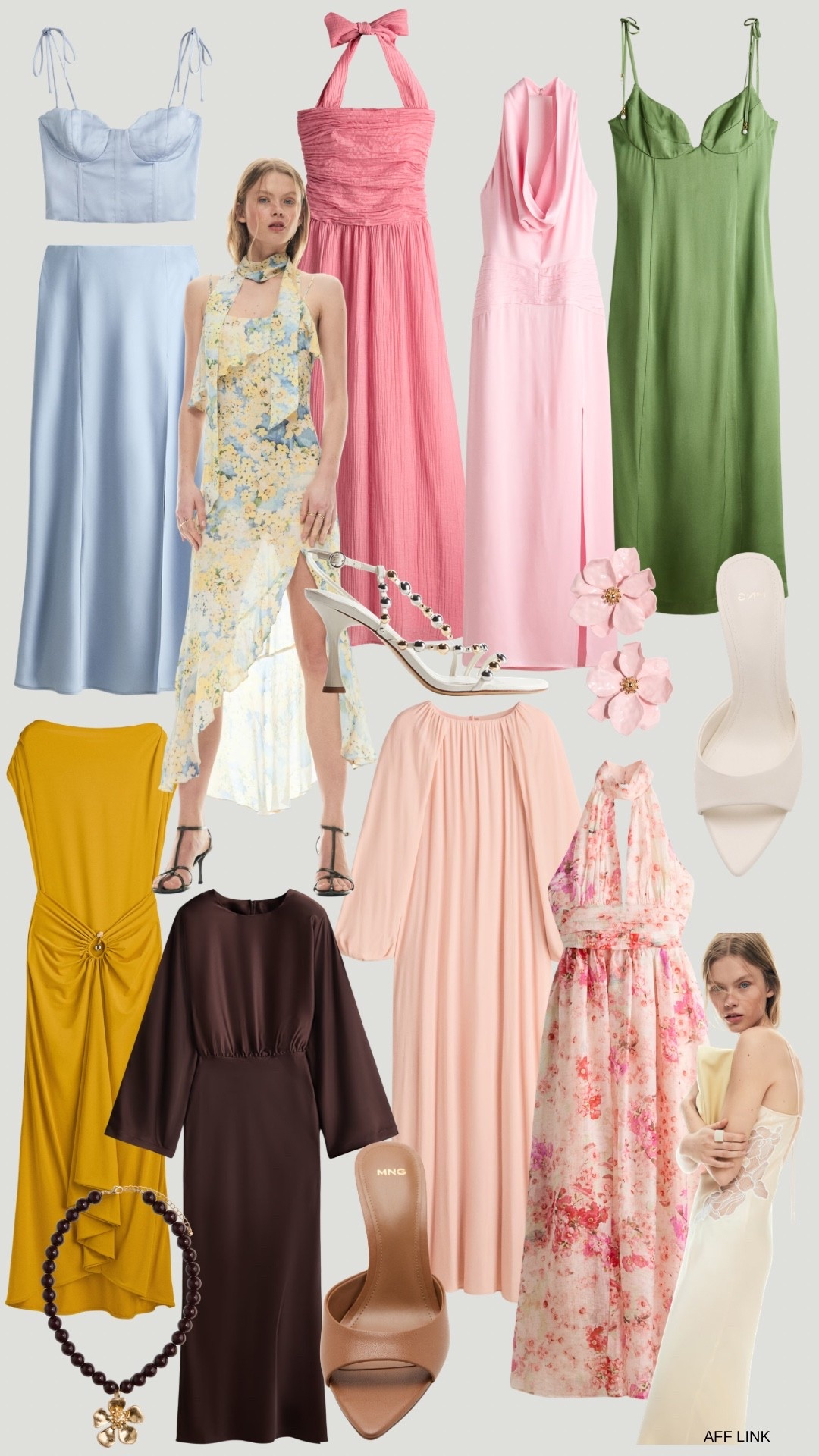 WEDDING GUEST DRESSES AND ACCESSORIES UNDER £100

#LTKspring #LTKwedding #LTKdresses