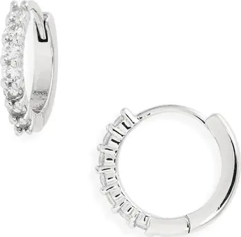 Crystal Huggie Hoop Earrings | Nordstrom