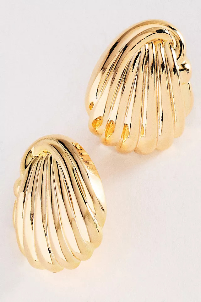 Dome Sculptural Post Earrings | Anthropologie (US)