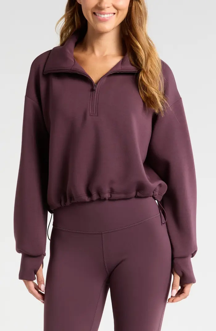Soft Modal Blend Half Zip Pullover | Nordstrom