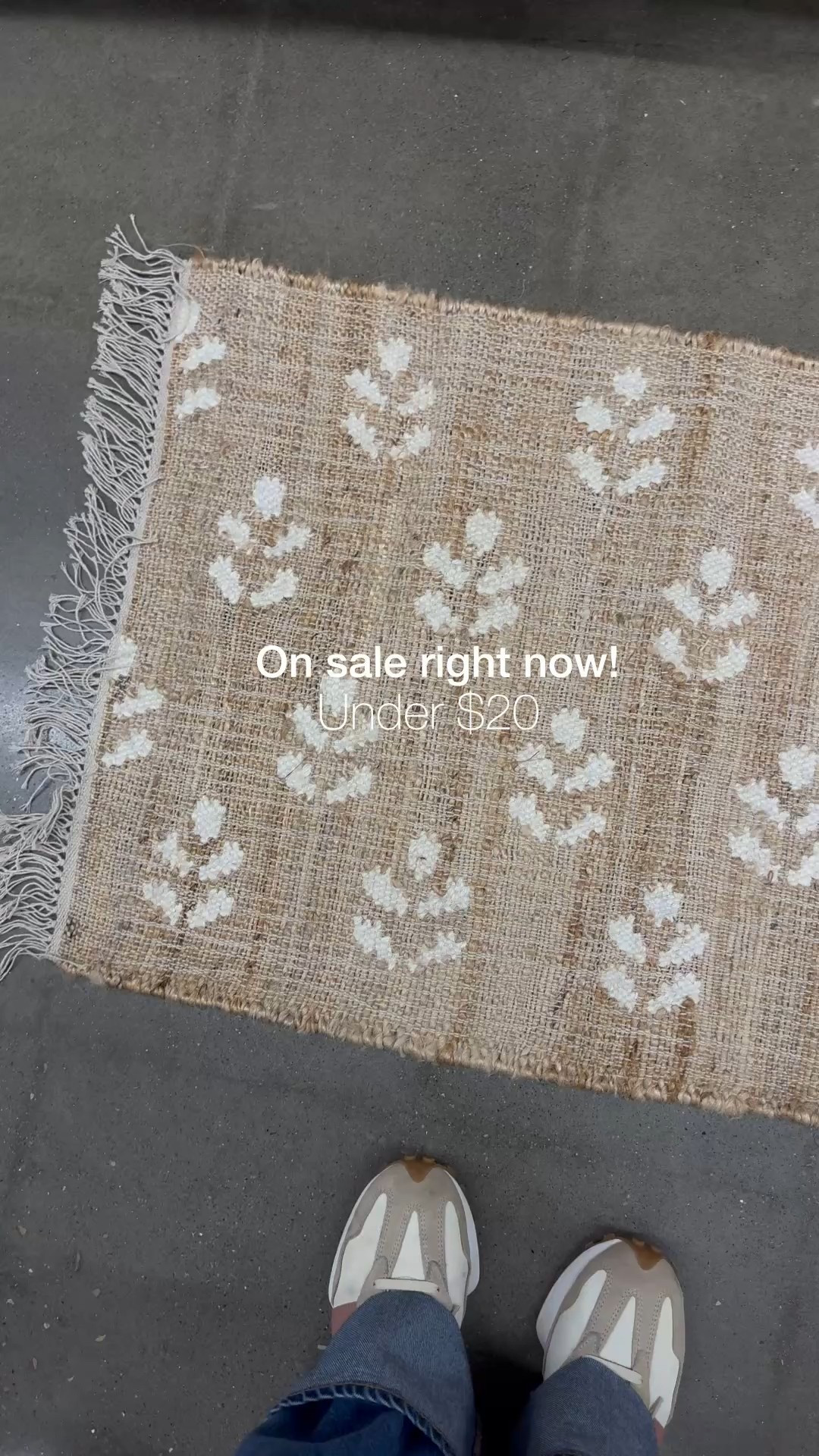 This doormat has been super popular for two years now it’s on sale for under $20, Better Homes & Gardens for Walmart, porch and patio, a floral jute doormat

#LTKStyleTip #LTKSaleAlert #LTKHome