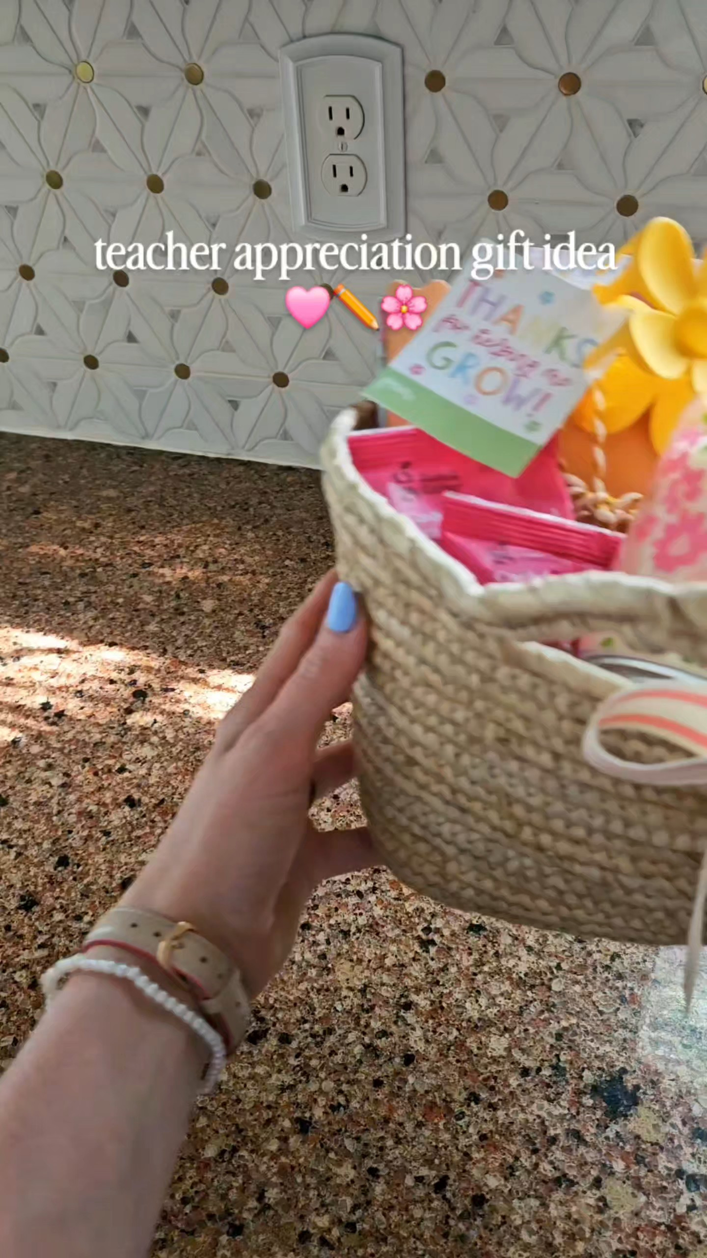 Love this teacher gift idea!🌸✏️🩷

#LTKmomlife #LTKSeasonal #LTKKids