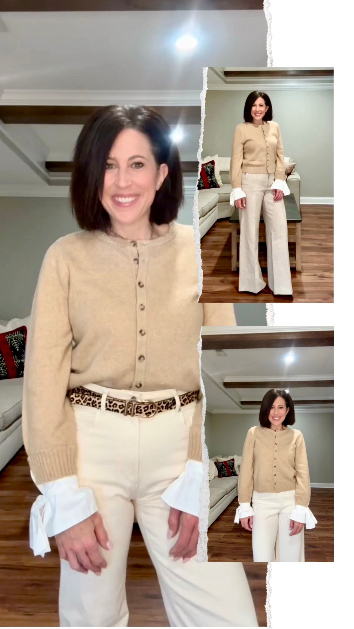 One sweater, three personalities. Which one is most you? Shop my LTK link in bio! I love the sweater is it so chic, classic and timeless! 

#LTKSaleAlert #LTKU #LTKootd