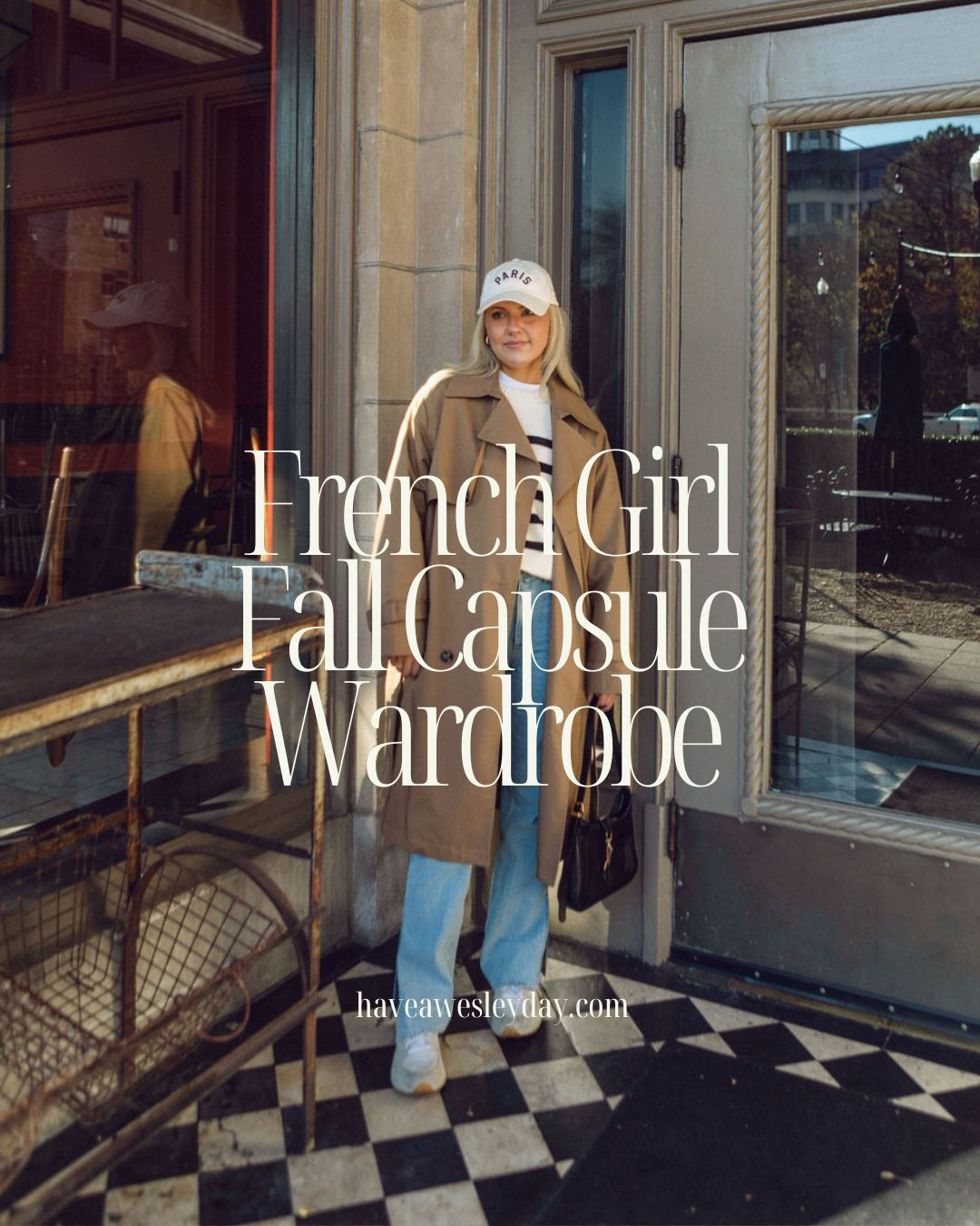 French Girl Fall Capsule Wardrobe | Get the full list at haveawesleyday.com

Travel outfit, fall work wardrobe, casual chic style, everyday outfit inspo, fall 2024 trends, fall outfit ideas

#LTKStyleTip #LTKSeasonal #LTKWorkwear