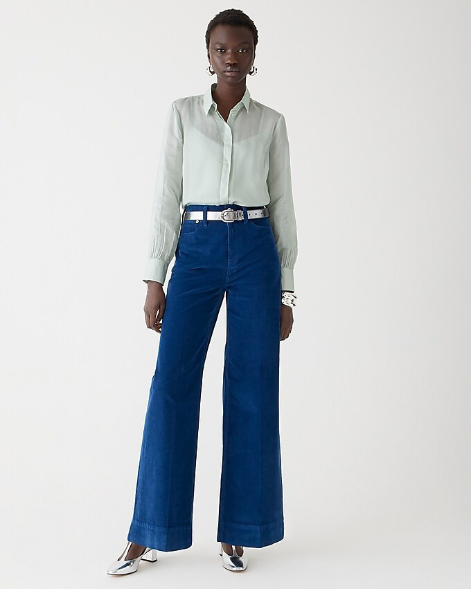 Wide-leg corduroy trouser | J. Crew US