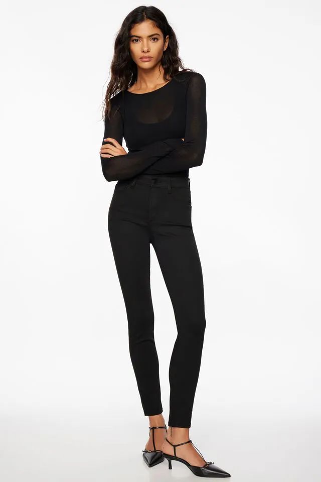 Kate Ultimate Black Skinny Jeans | Dynamite Clothing