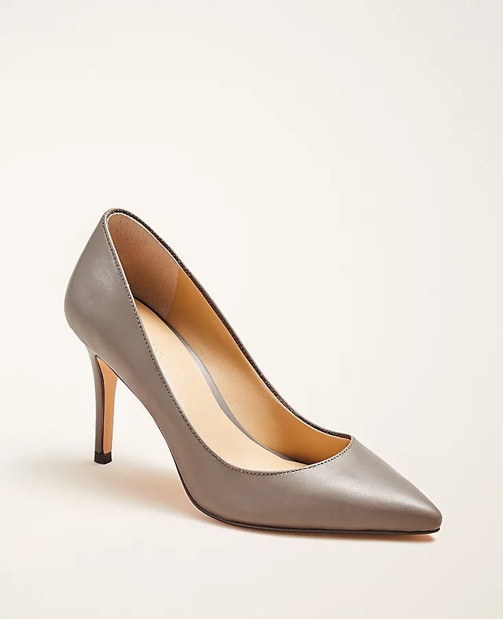 Mila Leather Pumps | Ann Taylor (US)