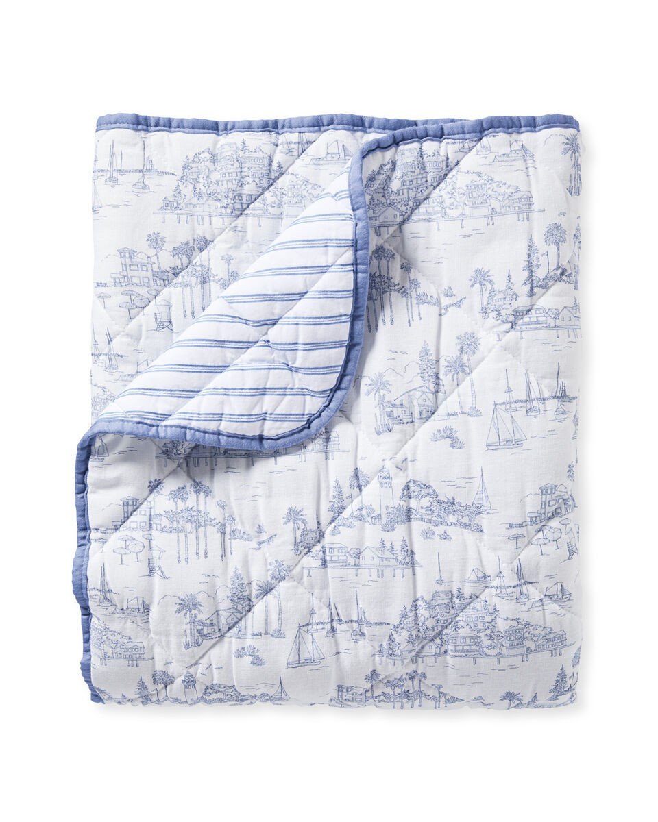Seahaven Mini Quilt | Serena and Lily