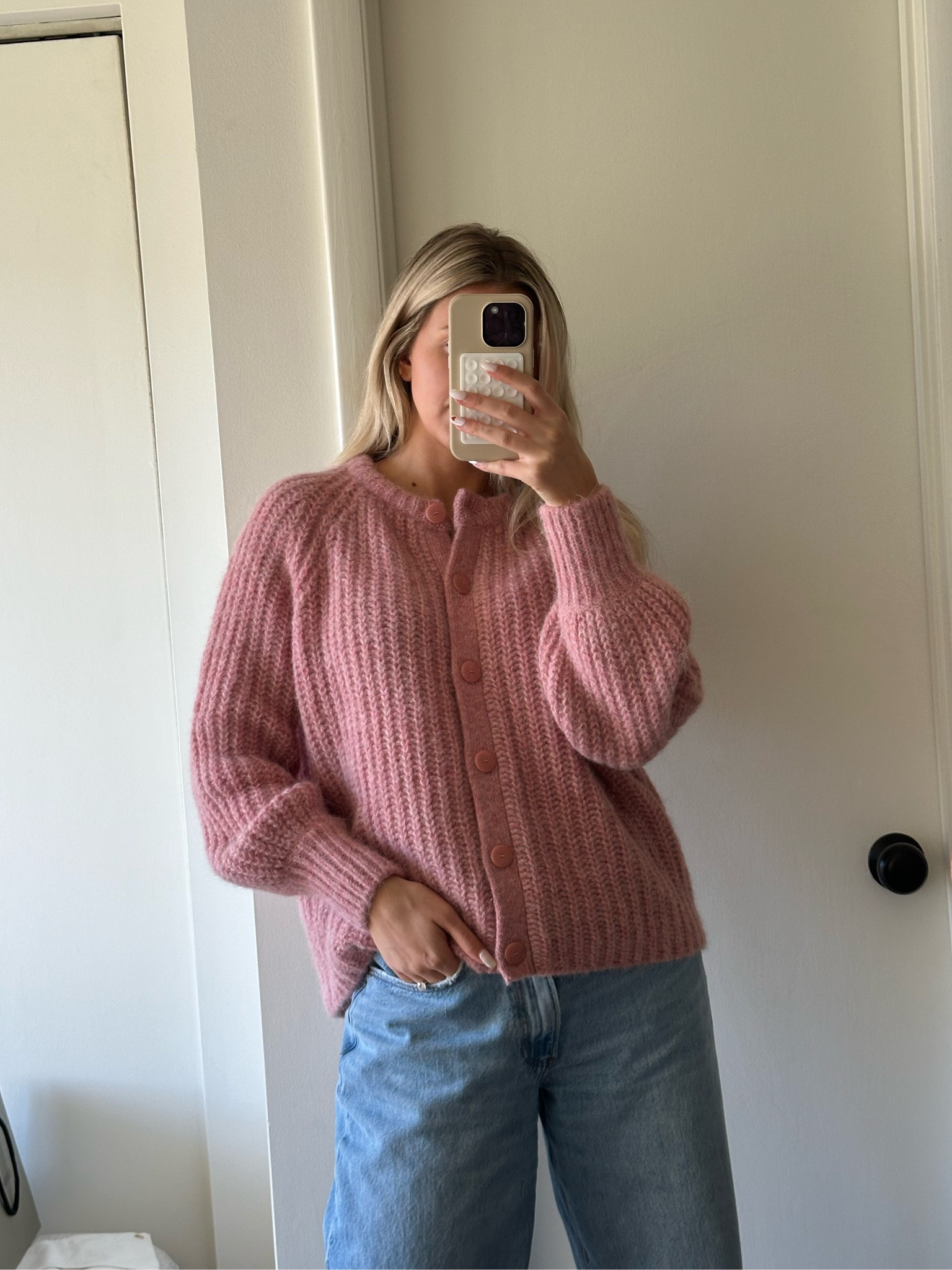 Adding color to my wardrobe this spring! This Sézane cardigan is so beautiful and perfect for a spring day 🫶🏼 

#LTKstyletip #LTKSpringSale #LTKSeasonal