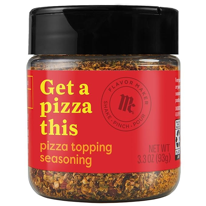 McCormick Pizza Topping Seasoning, Flavor Maker, 3.3 oz | Amazon (US)