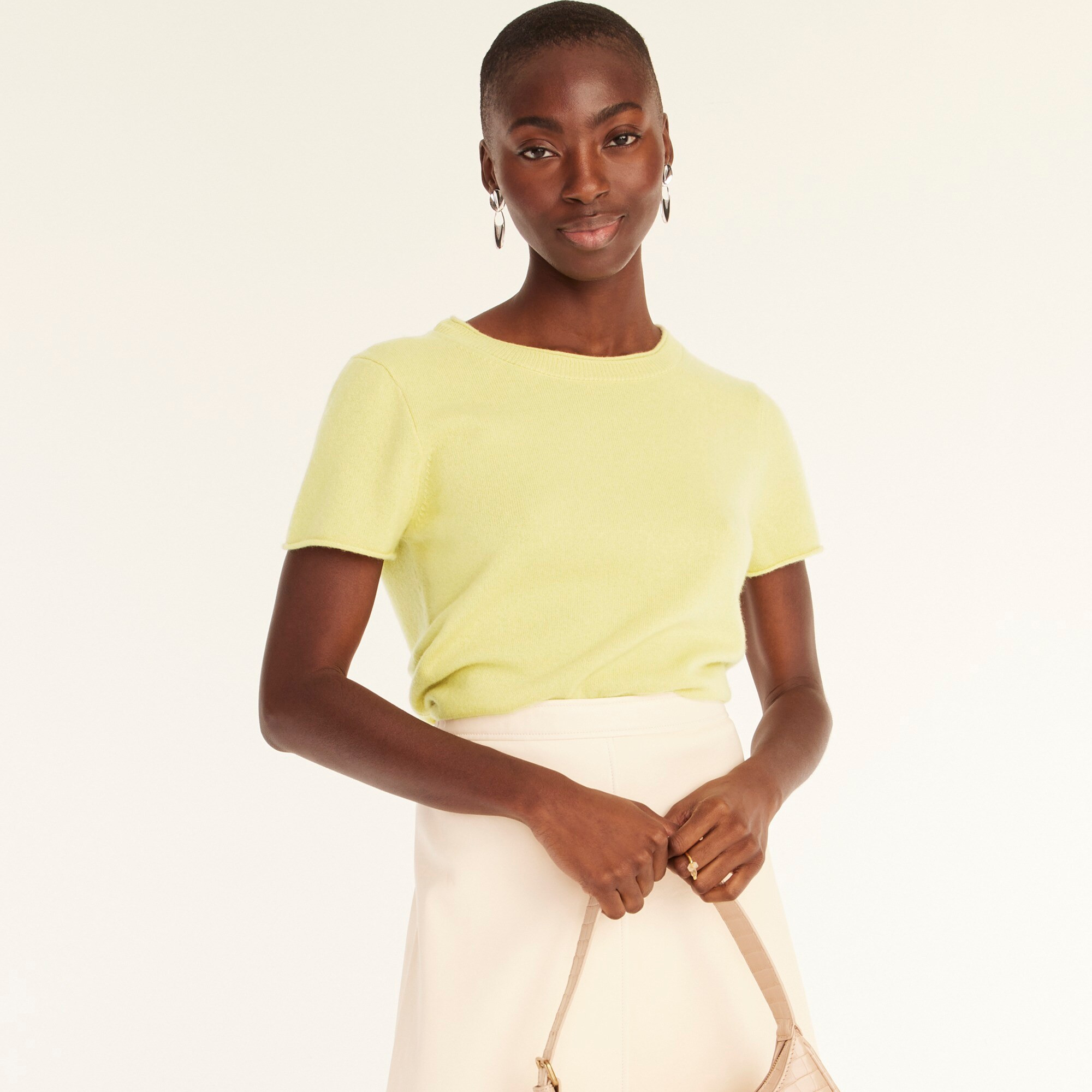 Relaxed cashmere T-shirt | J. Crew US