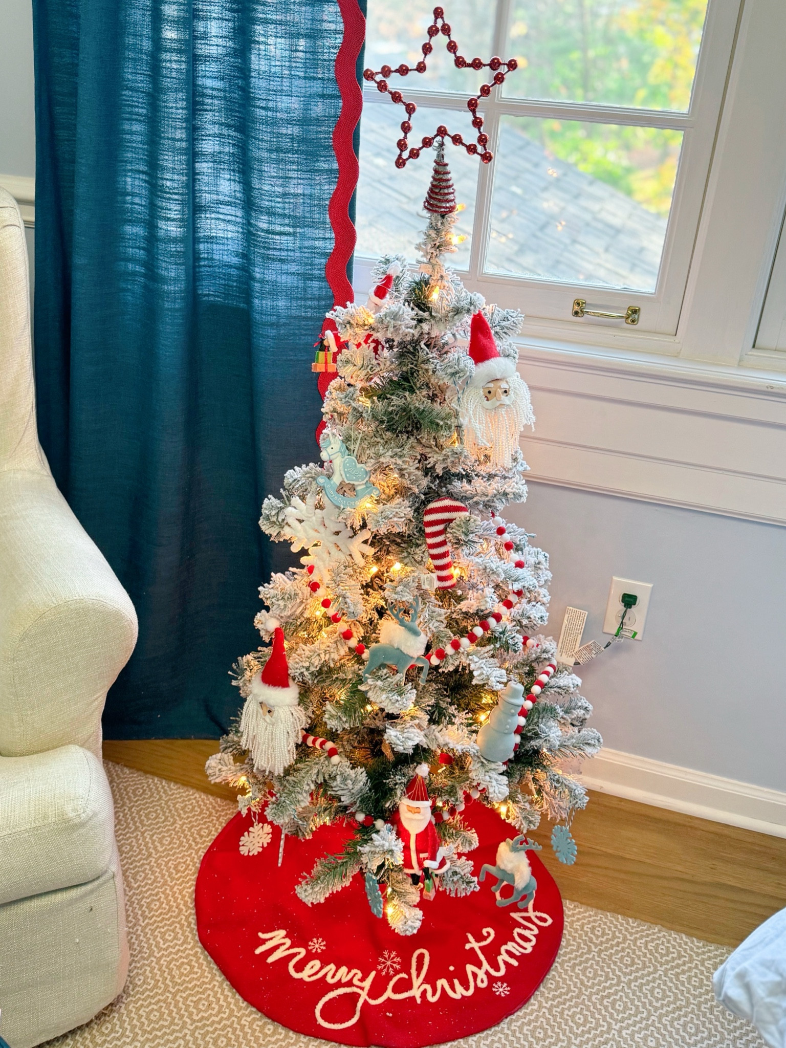 Toddler boy Christmas tree decor. Toddler boy Christmas tree. Red white and blue Christmas tree decor. 

#LTKSeasonal #LTKHoliday #LTKKids