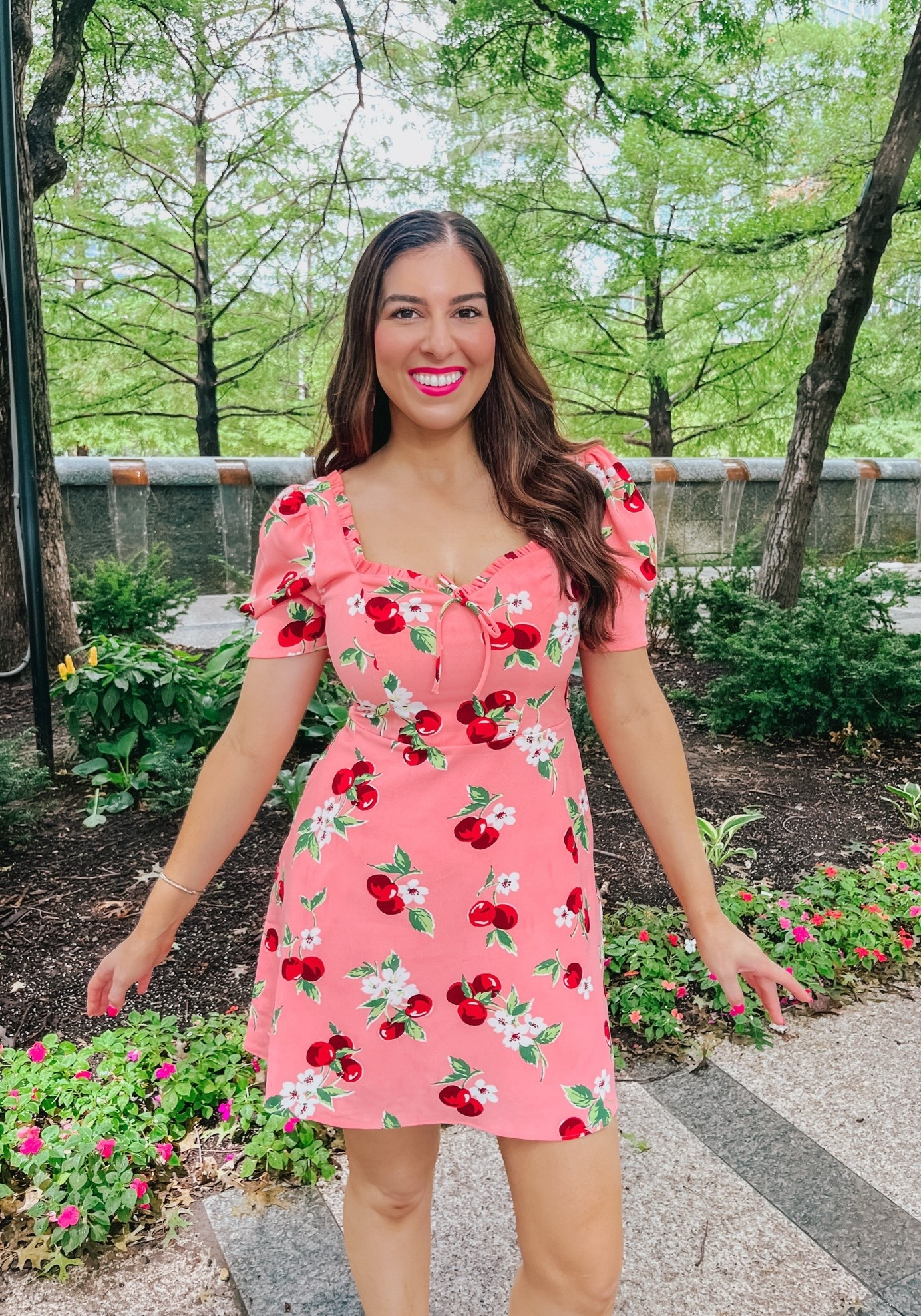 Super cute Sweetheart Puff Sleeve Mini Dress 🍒🩷🧡 Dress is on sale 60% off! It does fit true to size. 

Travel Dress, Summer Dress

#LTKTravel #LTKootd #LTKSeasonal