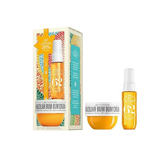 Sol de Janeiro Party of Two Beauty Gift Set | Travel Size Body Cream & Perfume Mist Minis | Limit... | Amazon (US)