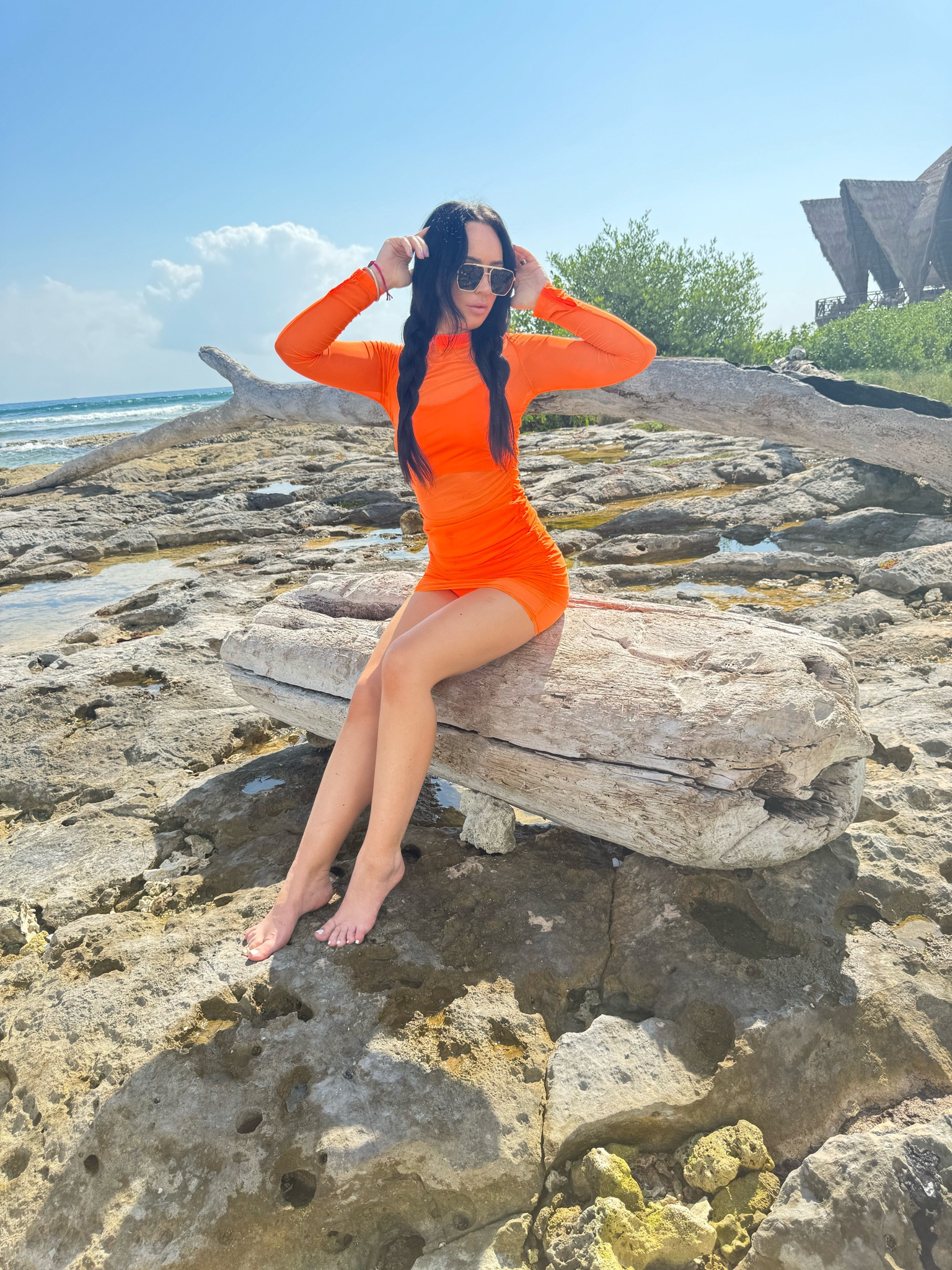 What I wore in Mexico! Wearing a size small. Perfect for the beach/resort


Spring break 
Resort wear
Beach outfits
Two piece set
Mesh dress
Beach cover up 

#LTKswim #LTKtravel #LTKfindsunder50