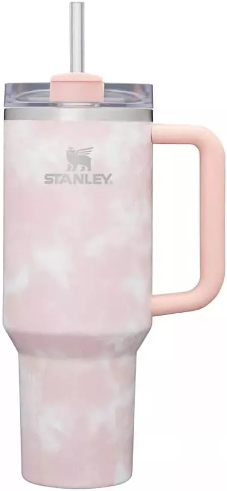 Stanley Dining | Stanley 40oz Peach Tie-Dye Quencher Tumbler New | Color: Pink | Size: Os | Lisazink83's Closet