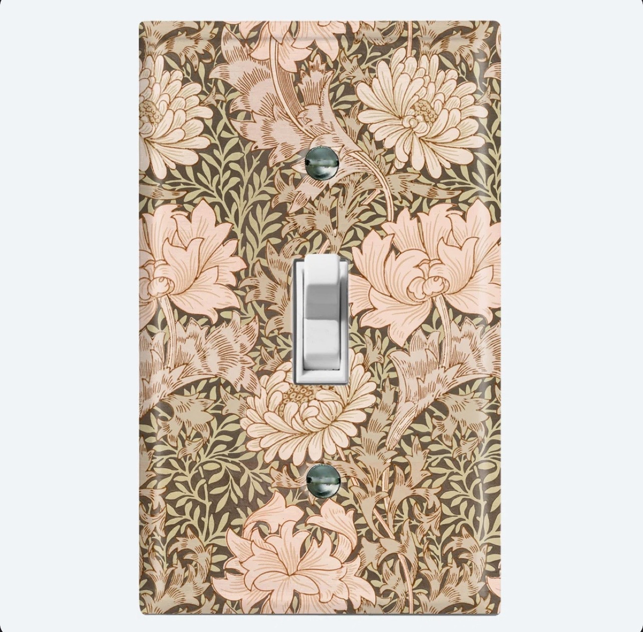 Copper Rust Patina Teal Print 1 - Gang Toggle Light Switch Standard Wall Plate. Also has outlet covers. 
Also comes in green.

#LTKHome