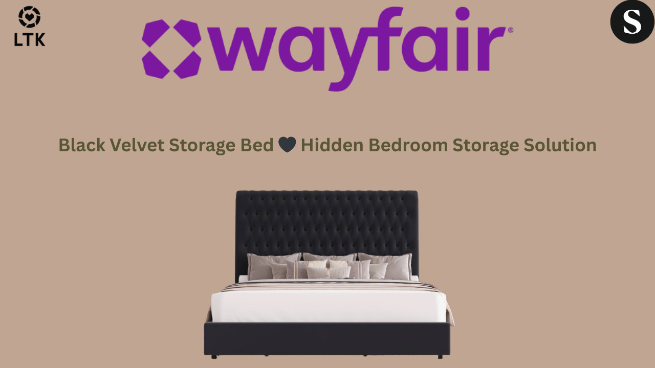 Black Velvet Storage Bed 🖤 Hidden Bedroom Storage Solution

This black velvet storage bed combines luxury design with practical storage. Featuring a button tufted headboard and built-in drawers, it’s perfect for maximizing bedroom space.
Find it inside my ShopMy and LTK.


ShopMy:
https://shopmy.us/shop/collections/4301980

LTK:


Velvet upholstered storage bed with a button tufted headboard and four built-in drawers for extra storage.

#StorageBed #VelvetBed #BedroomStorage #LuxuryBedroomDecor #WayfairBedroom #LTKHome #ShopMyFinds

velvet storage bed frame, upholstered storage bed with drawers, black velvet bed frame, bedroom storage furniture

 

 #LTKSpringSale #LTKOver40 #LTKHome