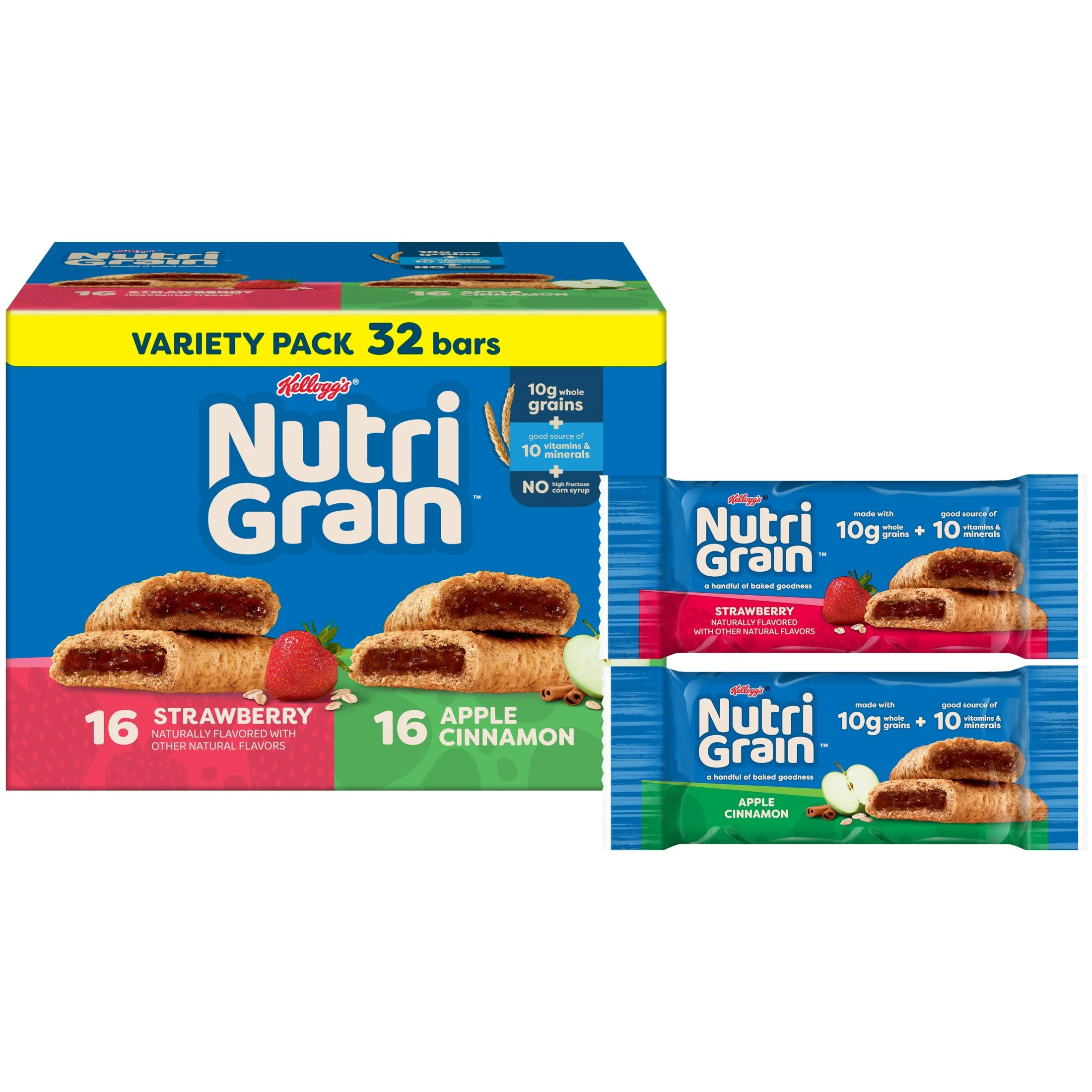 Visit the Kellogg's Nutri-Grain Store4.6 stars out of 228 reviews(4.6)|228 | Walmart (US)