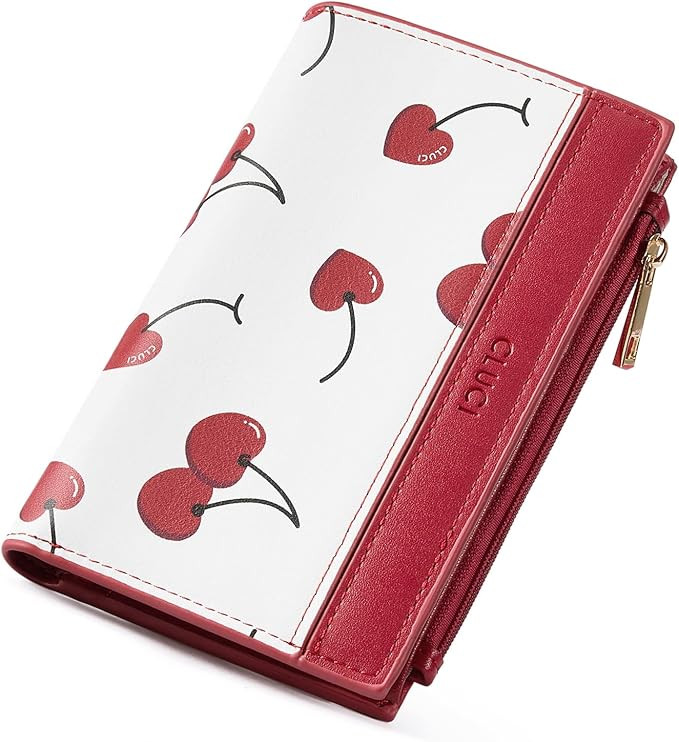 CLUCI Small Wallet for Women PU Leather RFID Wallet Blocking Designer Bifold Ladies Wallet Card H... | Amazon (US)