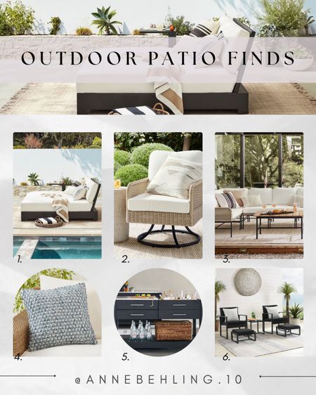 Outdoor patio home decor finds for spring and summer.

#LTKhome