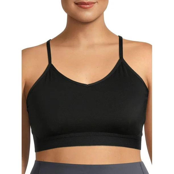 Athletic Works Women's Plus Size Racerback Bra - Walmart.com | Walmart (US)