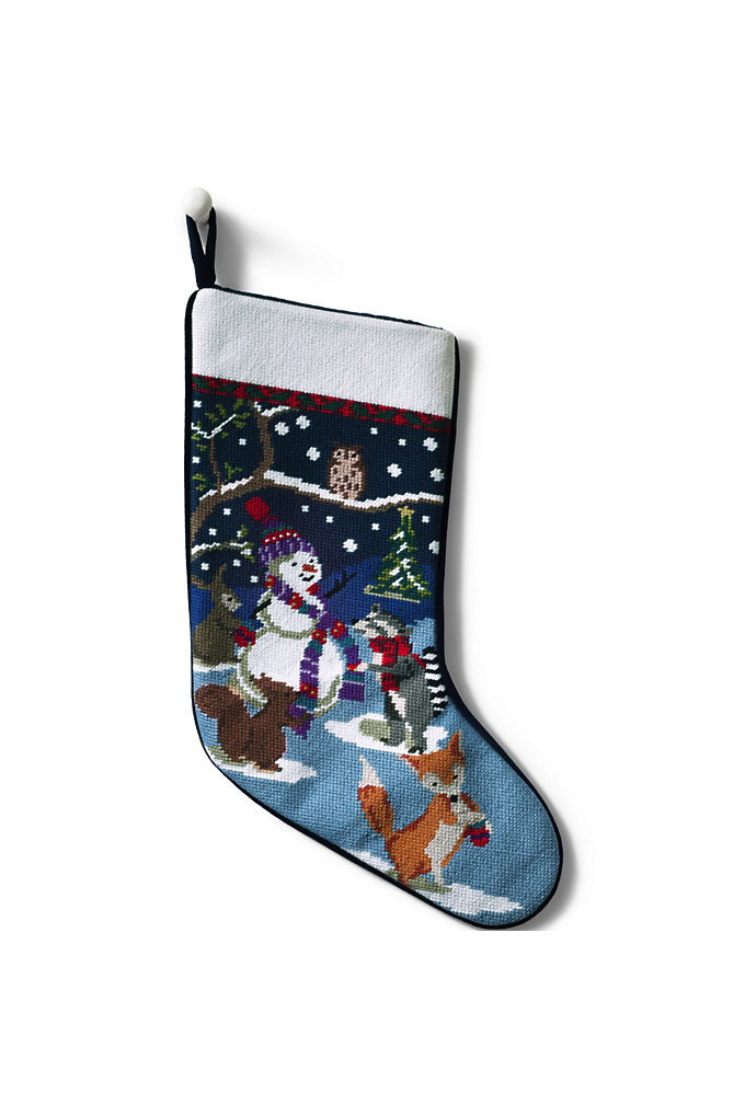 Needlepoint Personalized Christmas Stocking - Lands' End | Lands' End (US)