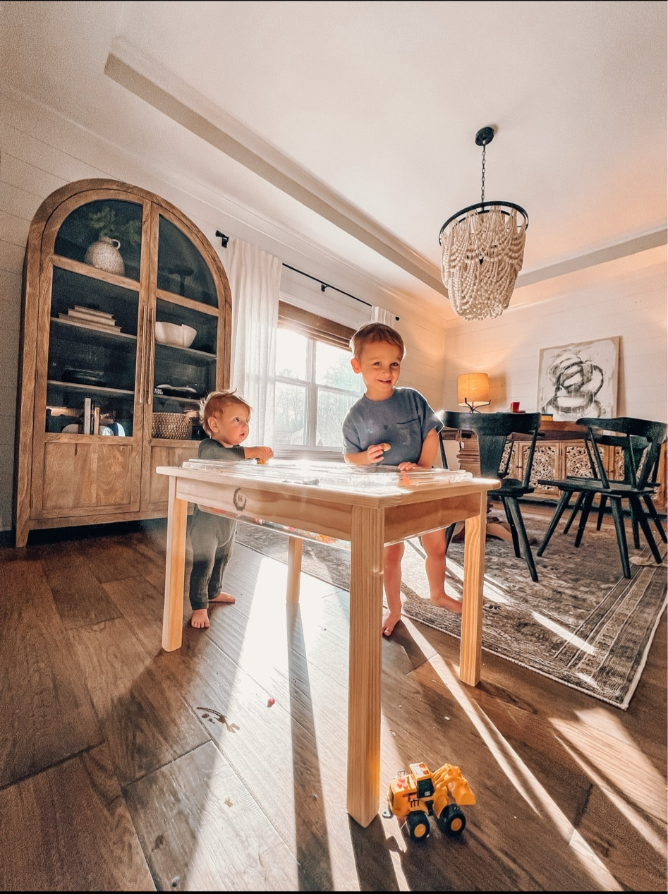 Sensory table! We love this and makes such a great gift!