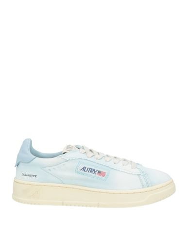 Autry Woman Sneakers Sky blue Size 10 Textile fibers, Leather | YOOX (US)