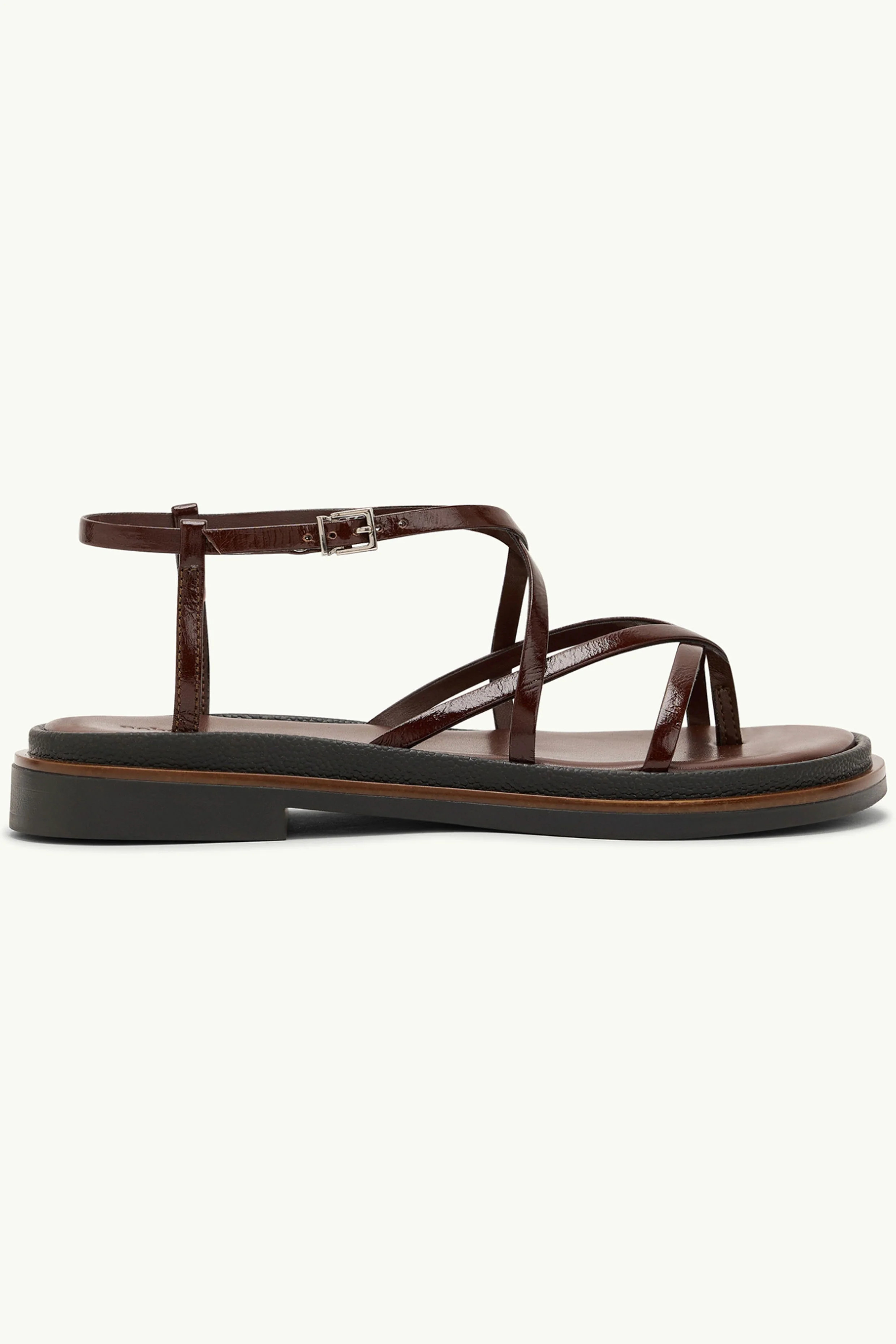 Dark Brown Strappy Sandals | Nobody's Child