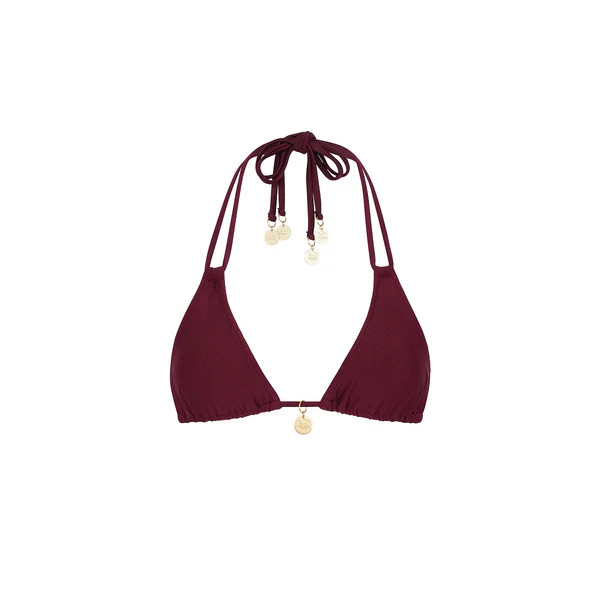 Halter Bralette Bikini Top - Sangria | Kulani Kinis US