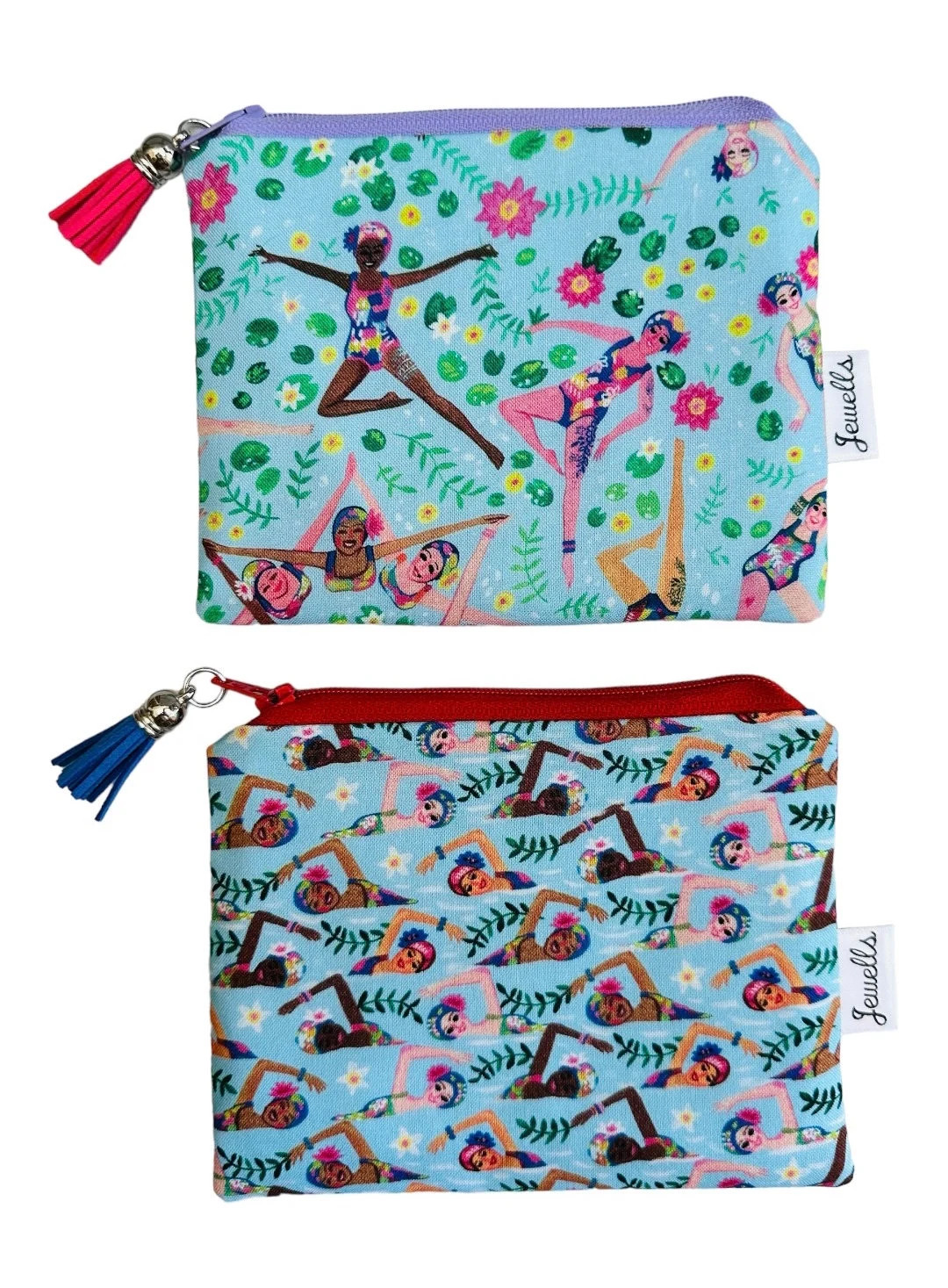 Synchronised Swimming Swimmer Fabric Coin Purse Pouch 2 Sizes 2 Designs - Etsy | Etsy (US)