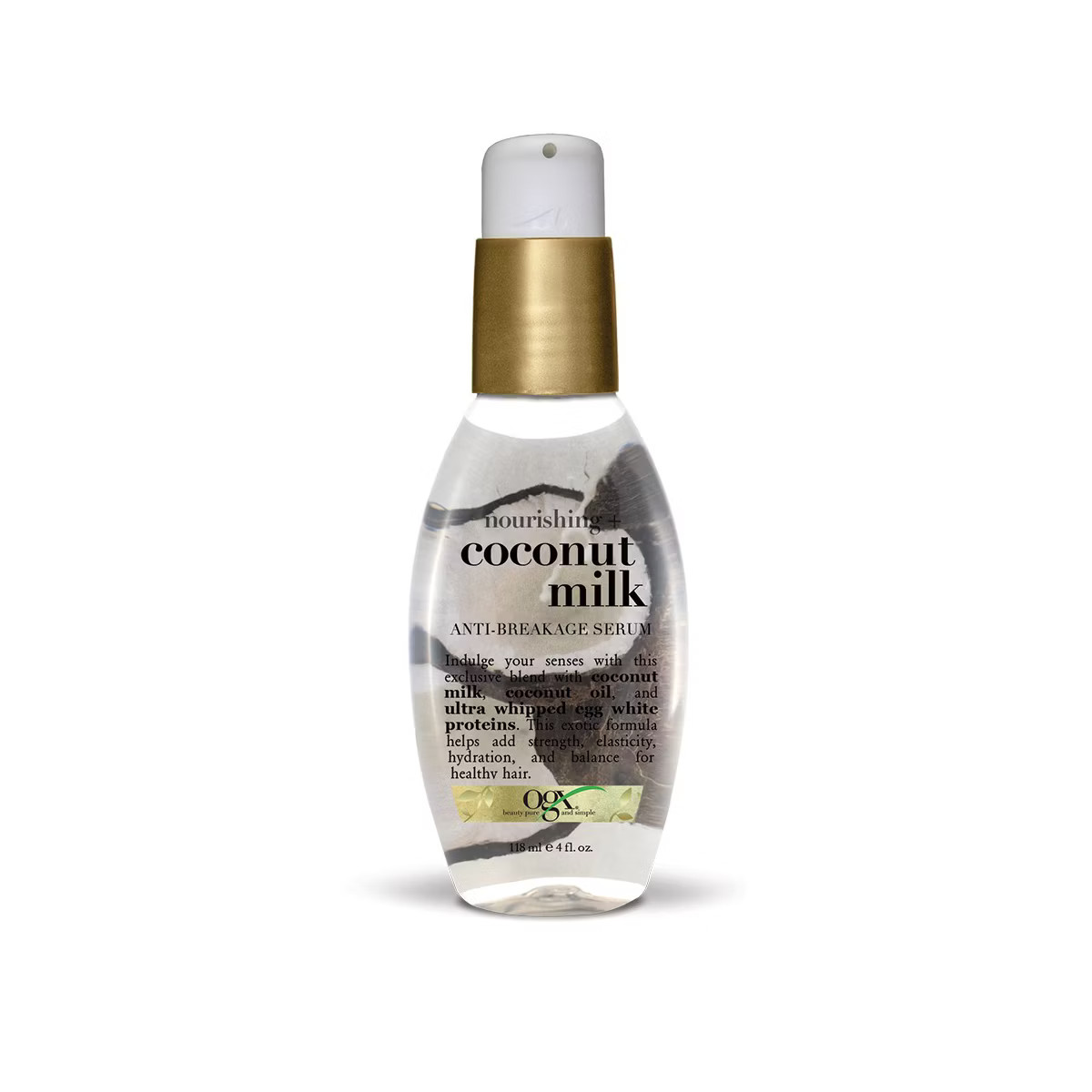 OGX Nourishing + Coconut Milk Anti-Breakage Serum Leave-In Hair Treatment - 4 fl oz | Target