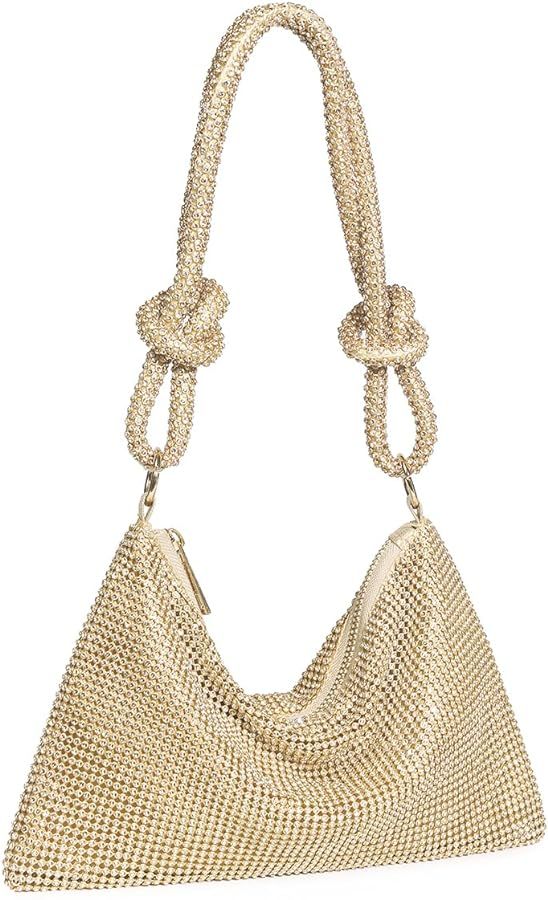 Rhinestone Purse for Women Evening Bag Glitter Sparkly Mini Handbags | Amazon (US)