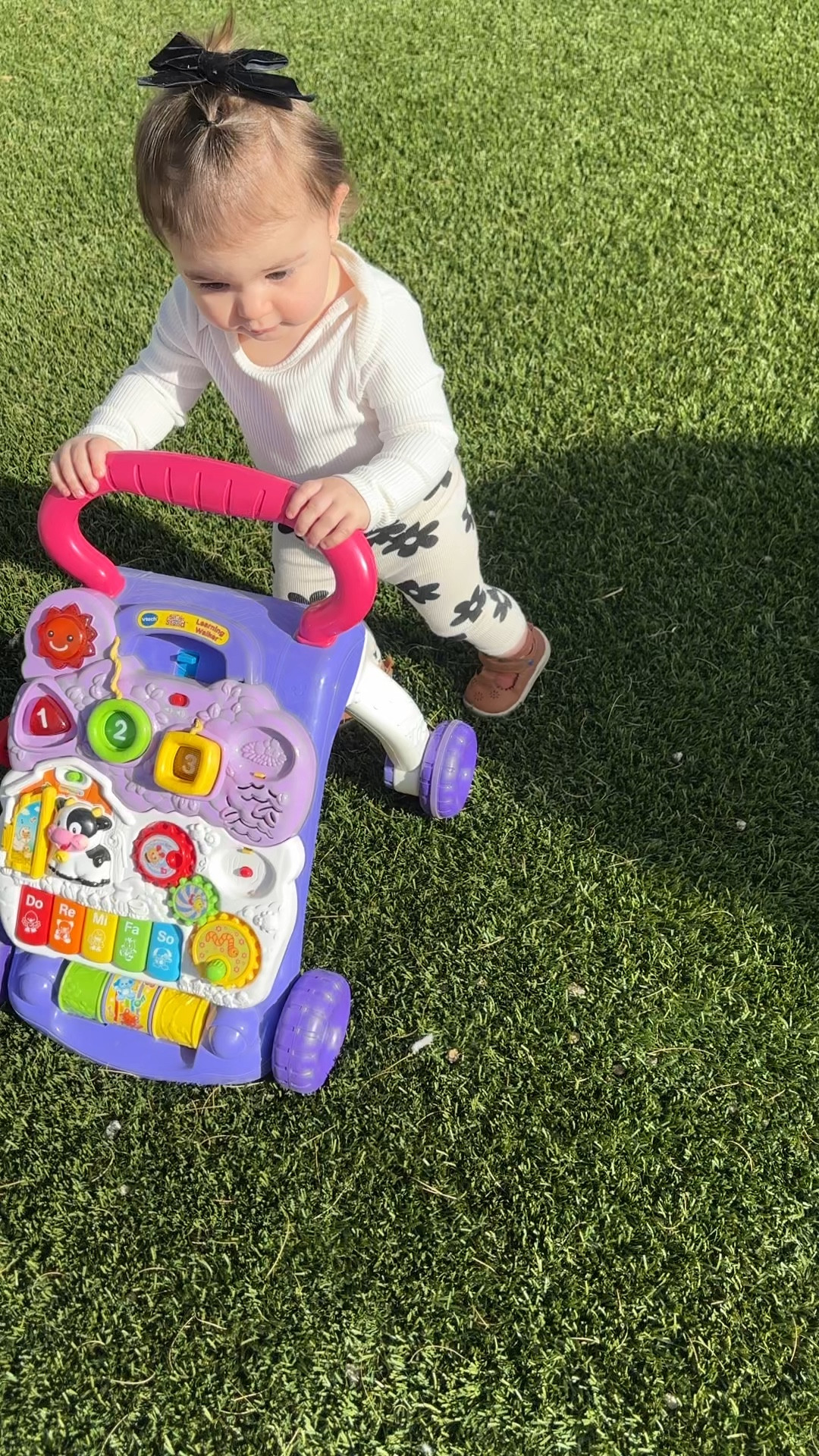 Lainey loves to push this walker around inside & outside! Great to help them learn to walk 

#LTKKids #LTKBaby