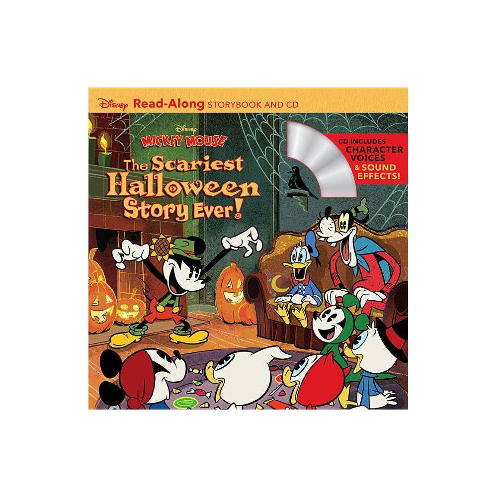 Disney Mickey Mouse: The Scariest Halloween Story Ever! - (Read-Along Storybook and CD) by Disney Bo | Target