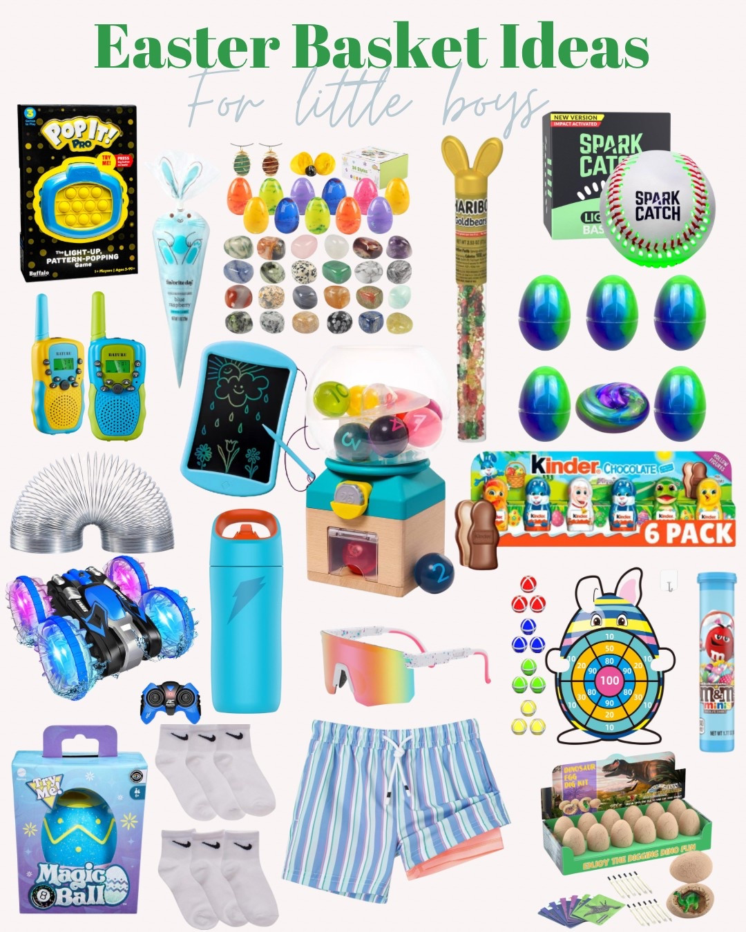 Easter basket ideas for little boys 

#LTKHome #LTKKids #LTKSeasonal